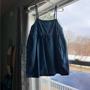 Blue Denim Tank Dress